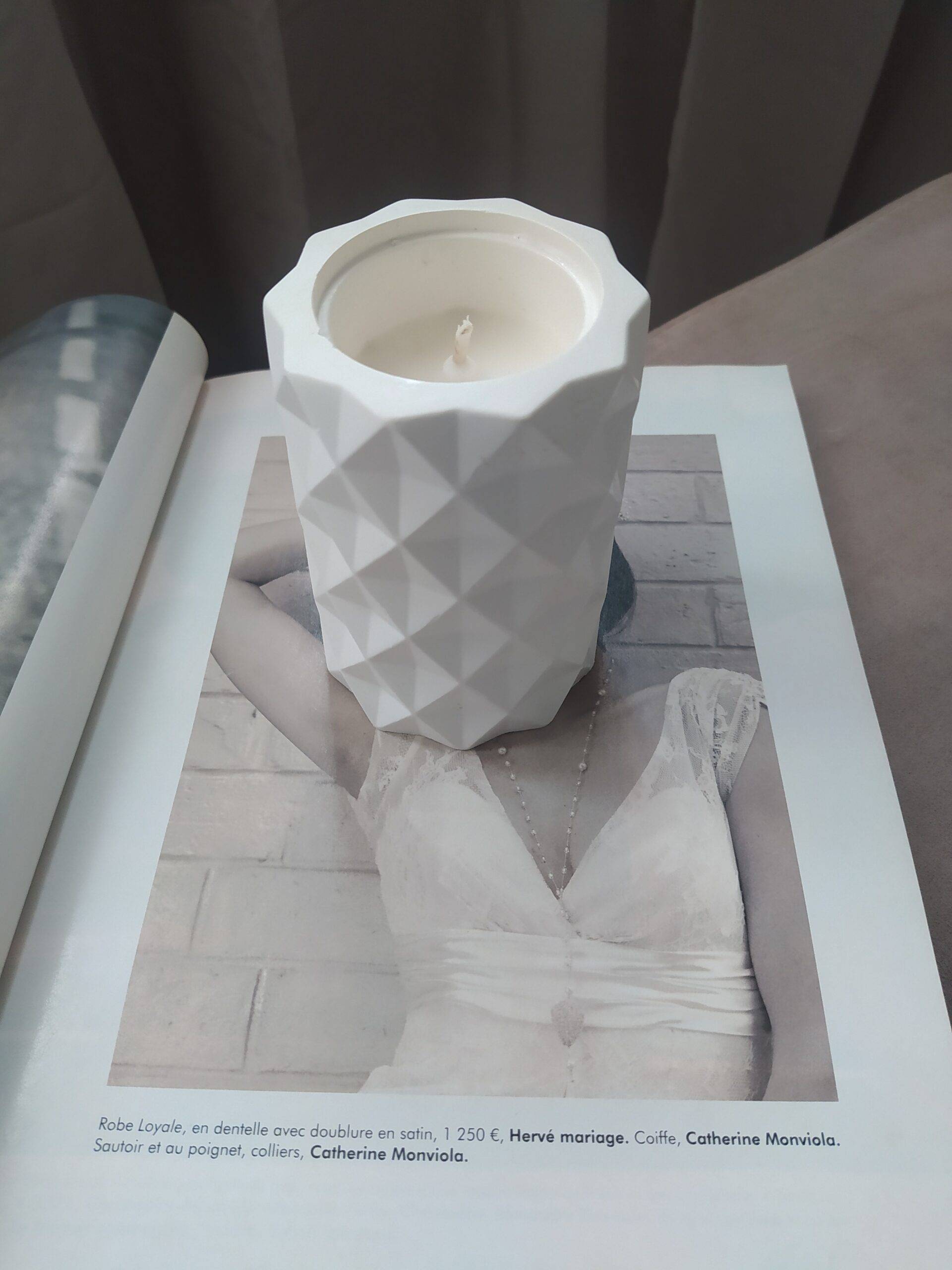 Bougie Coulée Taille L