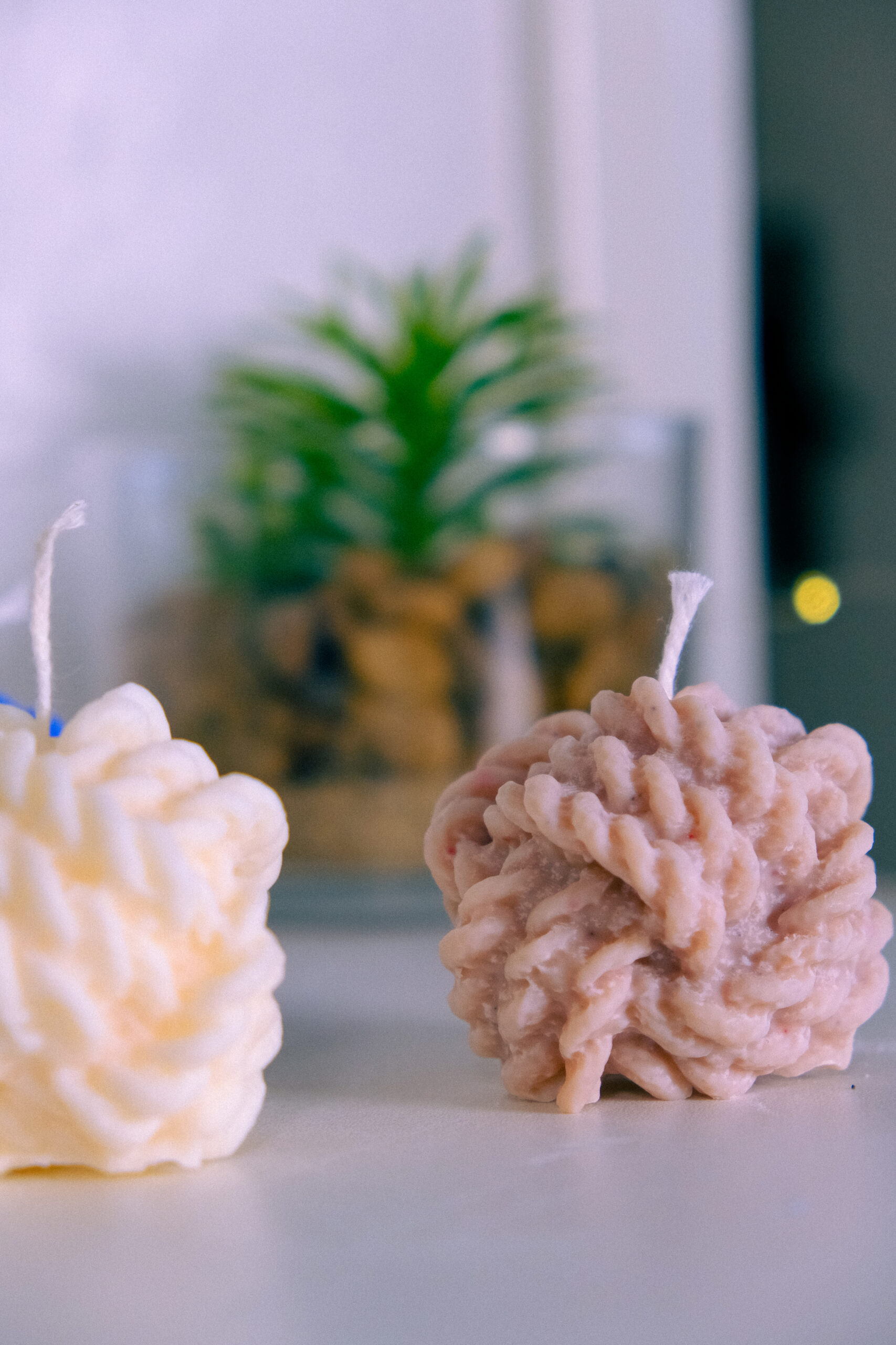 Bougie Petit Nœud — Lot de 2