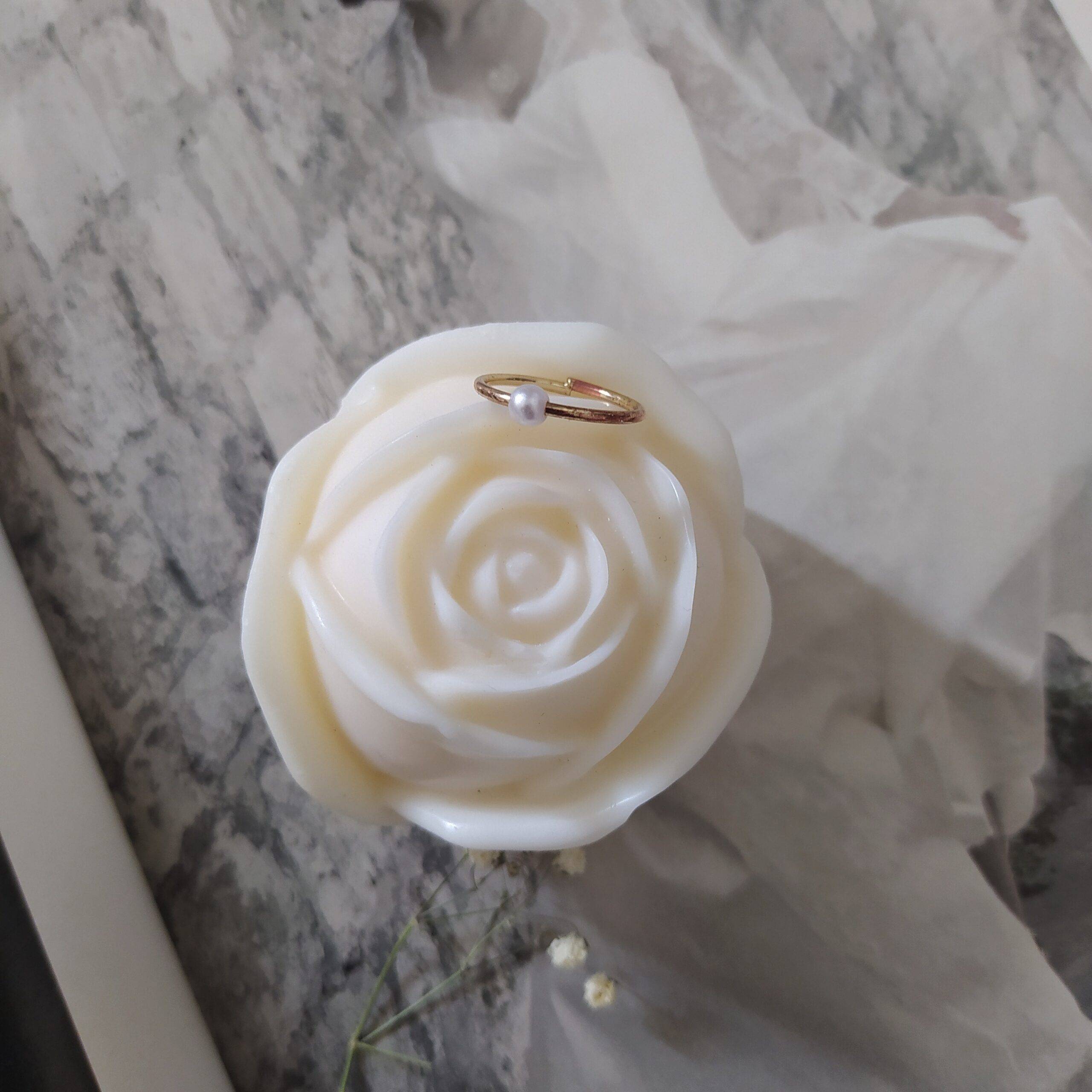 Bougie La Rose — Lot de 3